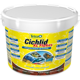 Сухой корм для цихлид Tetra Cichlid Flakes XL, 10 000 мл 201415 фото