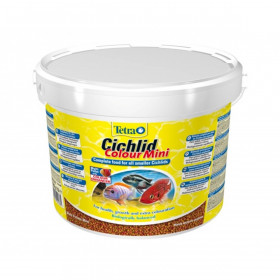 Сухой корм для цихлид Tetra Cichlid Color Mini 10 л 201385 фото