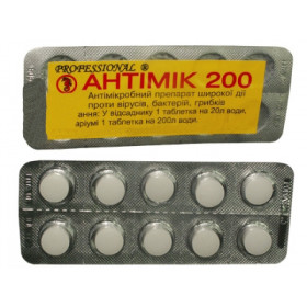 Professional Антимик 200, 10 таблеток, на 2000л фото