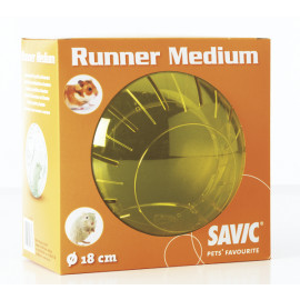 Шар Savic Runner Medium прогулочный,  для хомяков, пластик, 18 см