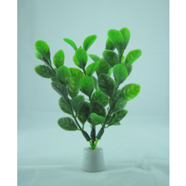 Декоративное растение, пластик, 12 см