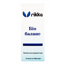 Препарат Rikka Био баланс бактерии для аквариума, 10 капсул фото