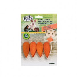Морковка Karlie-Flamingo CARROTS игрушка для грызунов, дерево