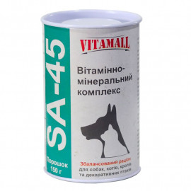 Витаминно - минеральный комплекс VitamAll SА-45 для собак, кошек и птиц, 150 г