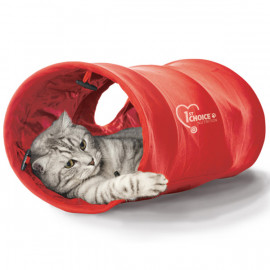 Тканевый туннель для котов 1stChoice, 52 см, d 25 см фото