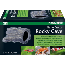 Декорация Dennerle Nano Decor Rocky Cave для мини-аквариума, 9,0 х 5,0 х 4,5 см фото