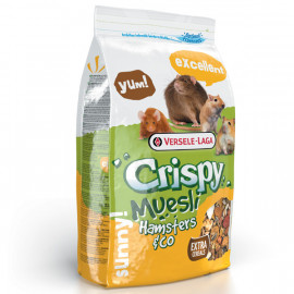 Корм Versele-Laga Crispy Muesli Hamster, для мелких грызунов, зерновая смесь фото