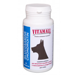 Кормовая добавка VitamAll Glucosamine Chondroitin для укрепления суставов у собак, 65 таблеток