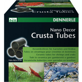 Декорация Dennerle Nano Decor Crusta Tubes для мини-аквариума, 3 шт, 11,8 х 10,3 х 11,0 см