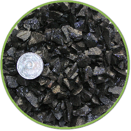 Грунт для аквариума Nechay ZOO черный средний 2кг. (5-10мм) фото