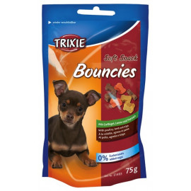Витамины для щенков Trixie Soft Snack Bouncies, с птицей, бараниной и желудком фото