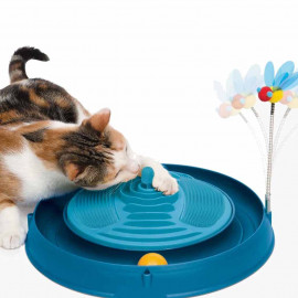 Игрушка с массажером для кота Circuit Ball Toy with Catnip Massager 3in1 фото