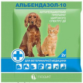 Альбендазол – 10 антигельминтик,ветеринарный препарат 