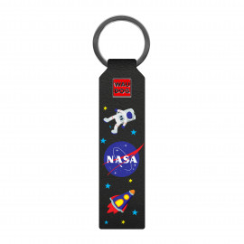 Ключница кожаная WAUDOG Printed с рисунком NASA фото