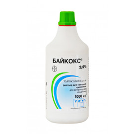 Раствор Bayer Байкокс 2,5% для орального применения, 1л