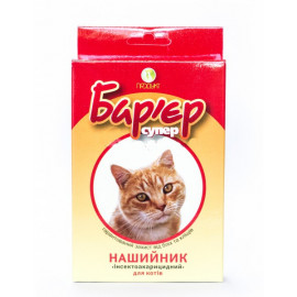 Ошейник Супер-Хелп для кошек №1 инсект.(фипронил) 35см фото