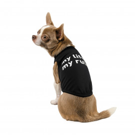 Борцовка Pet Fashion #instadog для собак черная фото