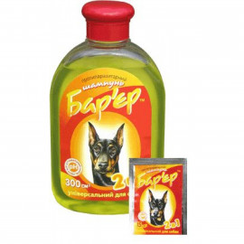 Шампунь Барьер 2в1 для собак противопаразитарный /диазинон  фото