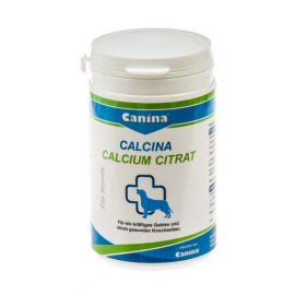 Добавка для собак Canina Calcina Calcium Citrat (кальций) 125 грамм фото