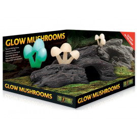 Декор Exo Terra светящиеся грибы для террариума, 14,5х24,5х24,5 см