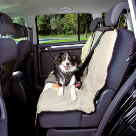 Коврик защитный в авто Trixie, для собак, бежевый, полиэстер, 1,40х1,20м фото