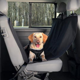 Коврик защитный в машину Trixie, для собак, нейлоновый, черный, 1,50х1,35 м