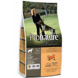 Сухой корм Pronature Holistic, для собак, с уткой и апельсинами фото