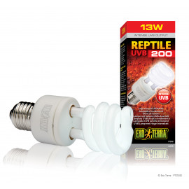 Лампа Exo Terra Reptile UVB 200 для рептилий, 13 Вт фото