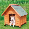 Дом Trixie "Natura" для собак, с покатой крышей, деревянный