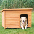 Дом Trixie "Natura" для собак, с ровной крышей, деревянный